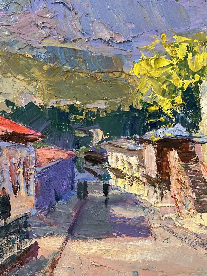 Oil painting The City Before the Mountain Boris Serdyuk - 7