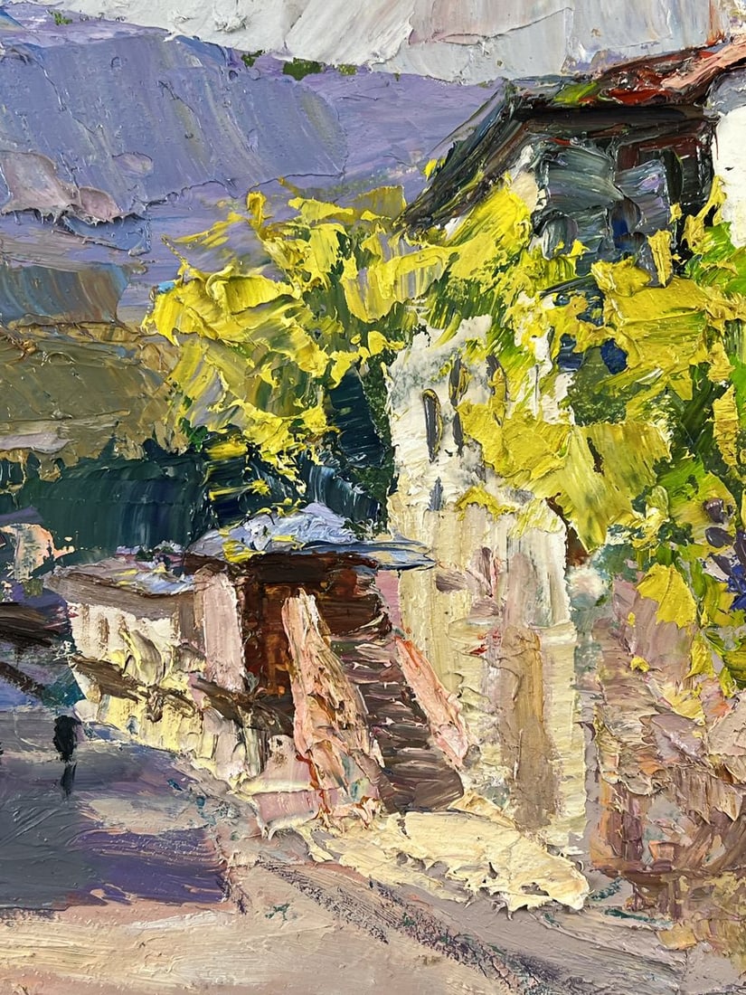 Oil painting The City Before the Mountain Boris Serdyuk - 9