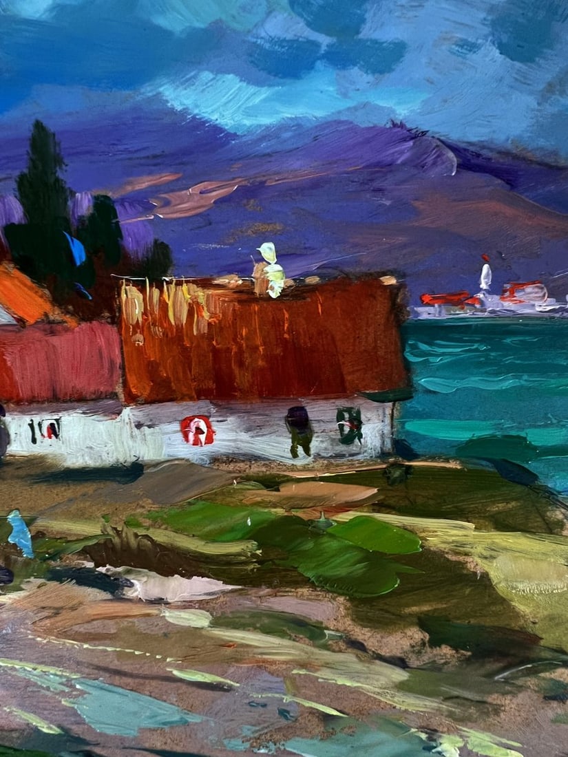 Oil painting Road to the mountains Yuriy Suprunchuk - 7