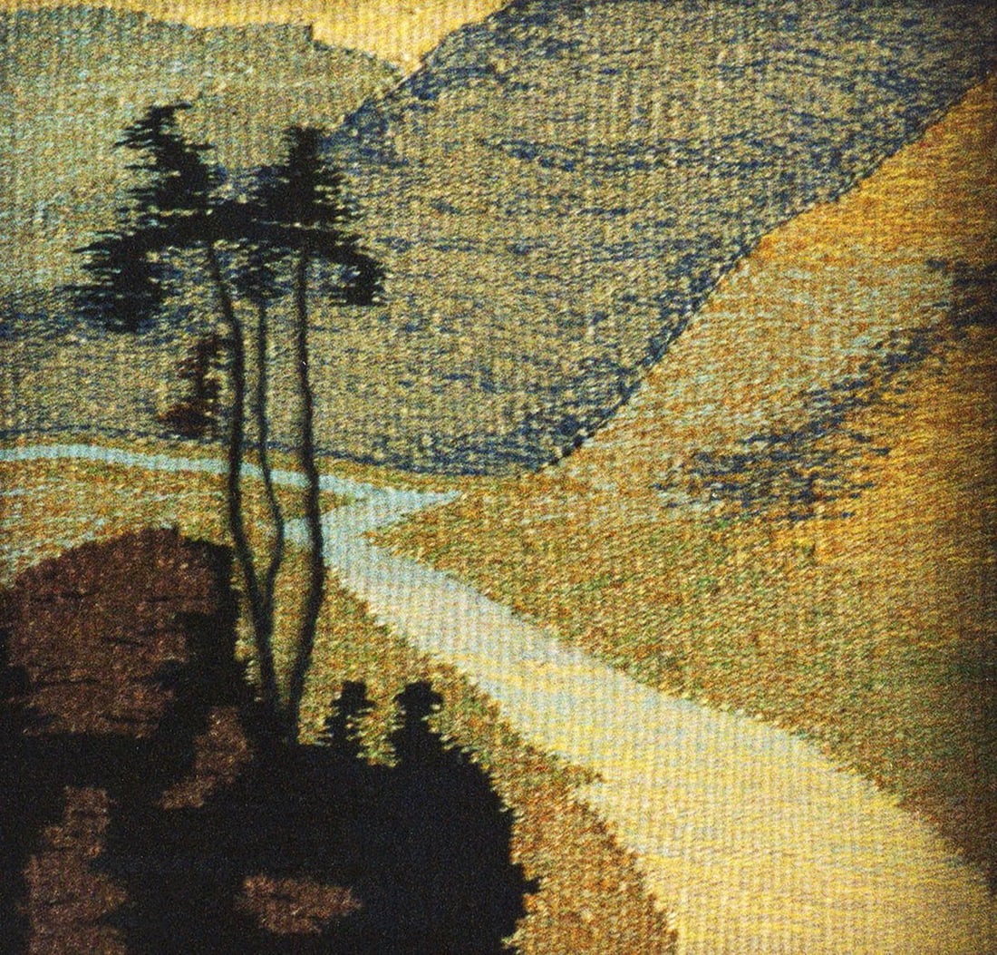 Handmade Tapestry Road in the mountains Vasily Korkishko - 2