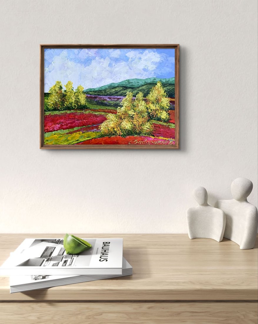 Oil painting Walk in the mountains V. Zadorozhnya - 3