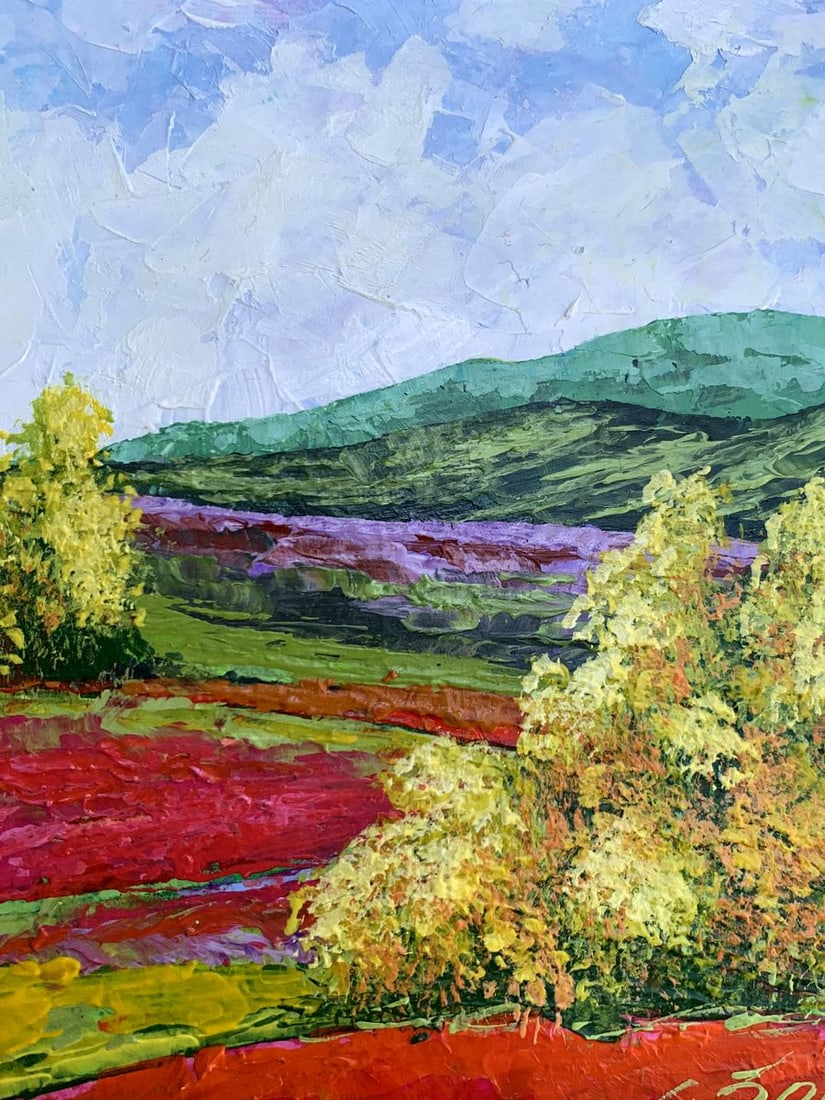 Oil painting Walk in the mountains V. Zadorozhnya - 7