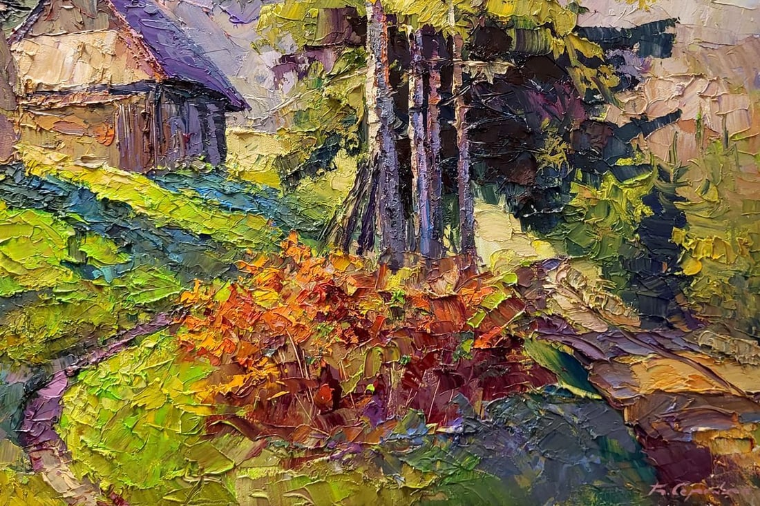 Oil painting Carpathian motif Serdyuk Boris Petrovich - 7