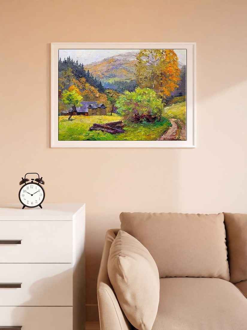 Oil painting Carpathian landscape Serdyuk Boris Petrovich - 3