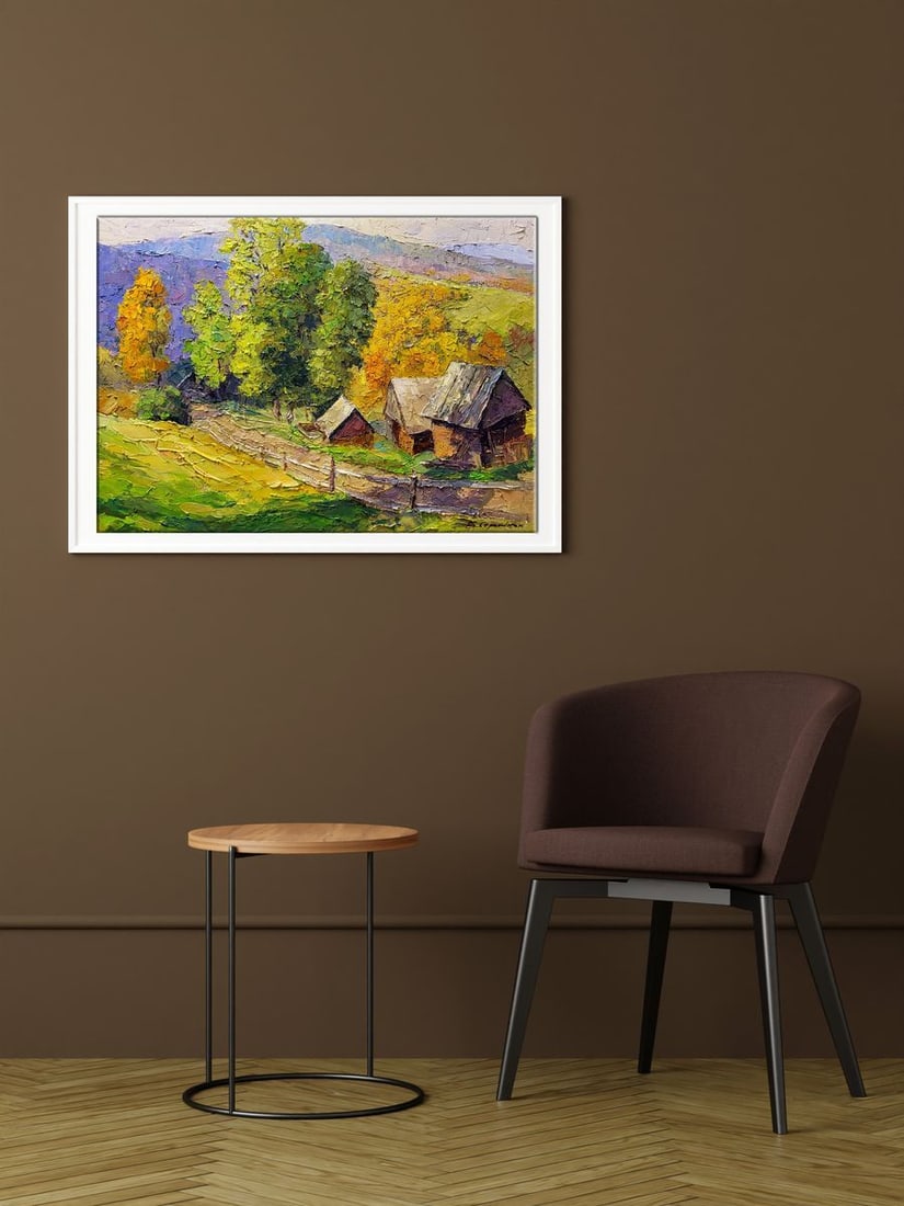Oil painting Autumn in the mountains Serdyuk Boris Petrovich - 2