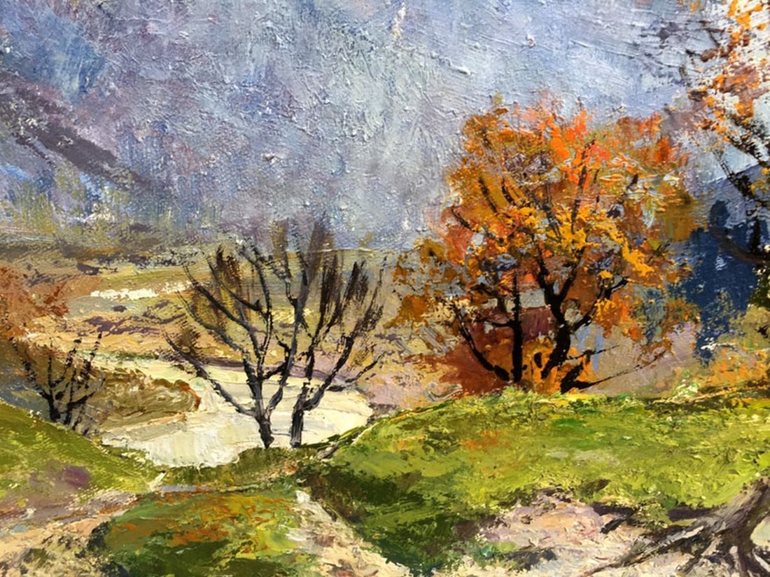Oil painting Autumn in the Carpathians Rudenko Vladimir Mikhailovich - 7