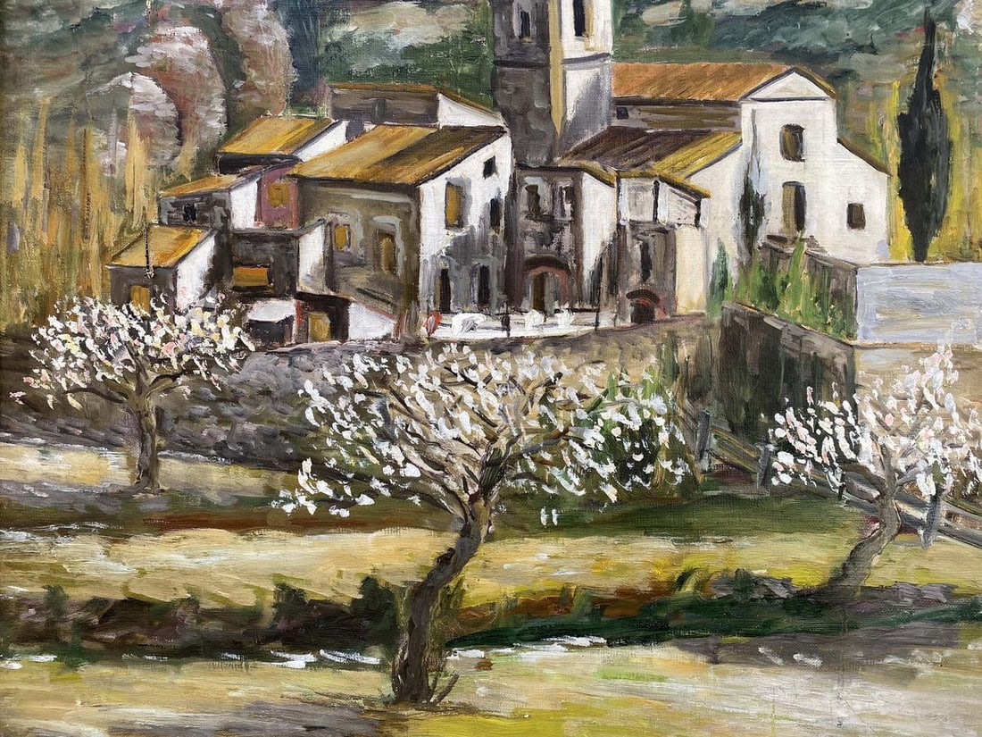 Oil painting Urban landscape European unknown artist - 4