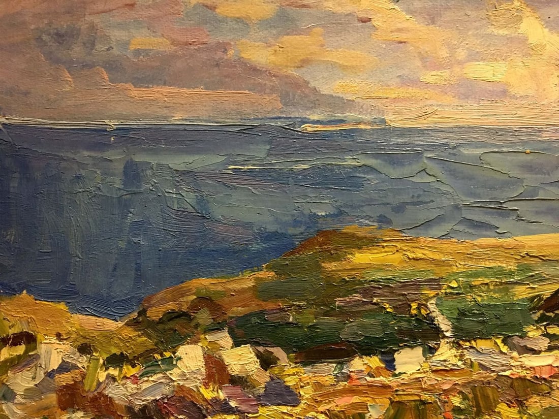 Oil painting Mountain landscape Shapovalov Sergey Gavrilovich - 2