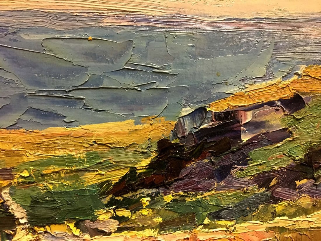 Oil painting Mountain landscape Shapovalov Sergey Gavrilovich - 7