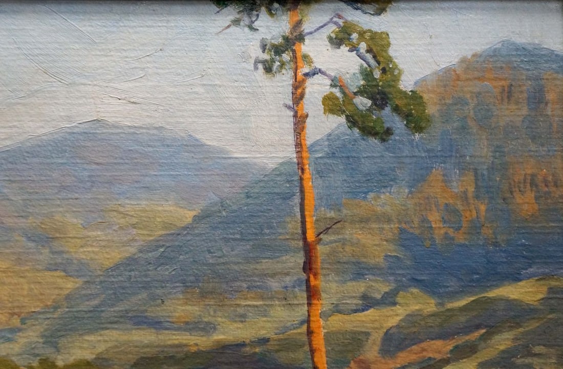 Oil painting Autumn in the Caucasus Vagin Boris Ivanovich - 4