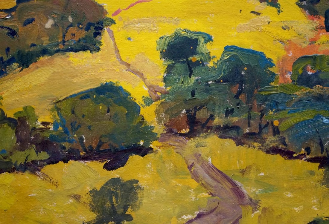 Oil painting Mountain landscape Korostelev Vladimir Alexandrovich - 2