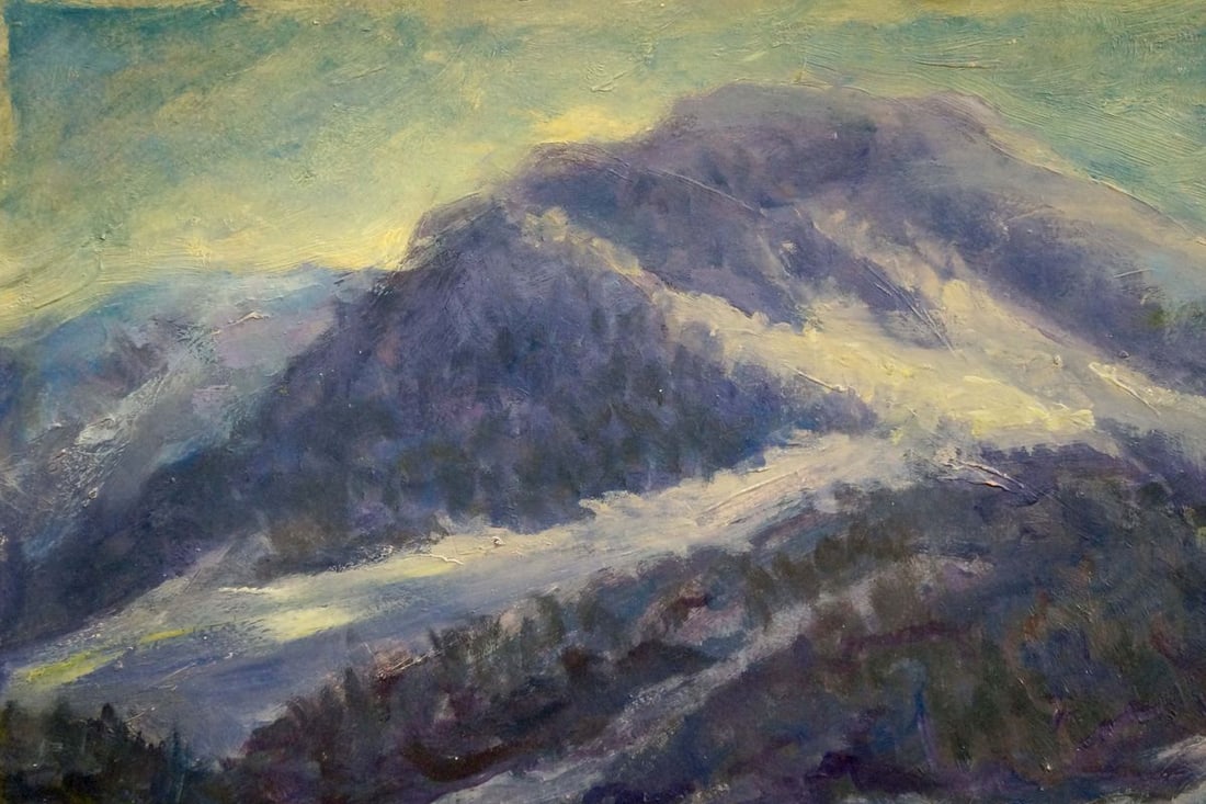 Oil painting Mountain landscape Shakhriy A. A. - 3