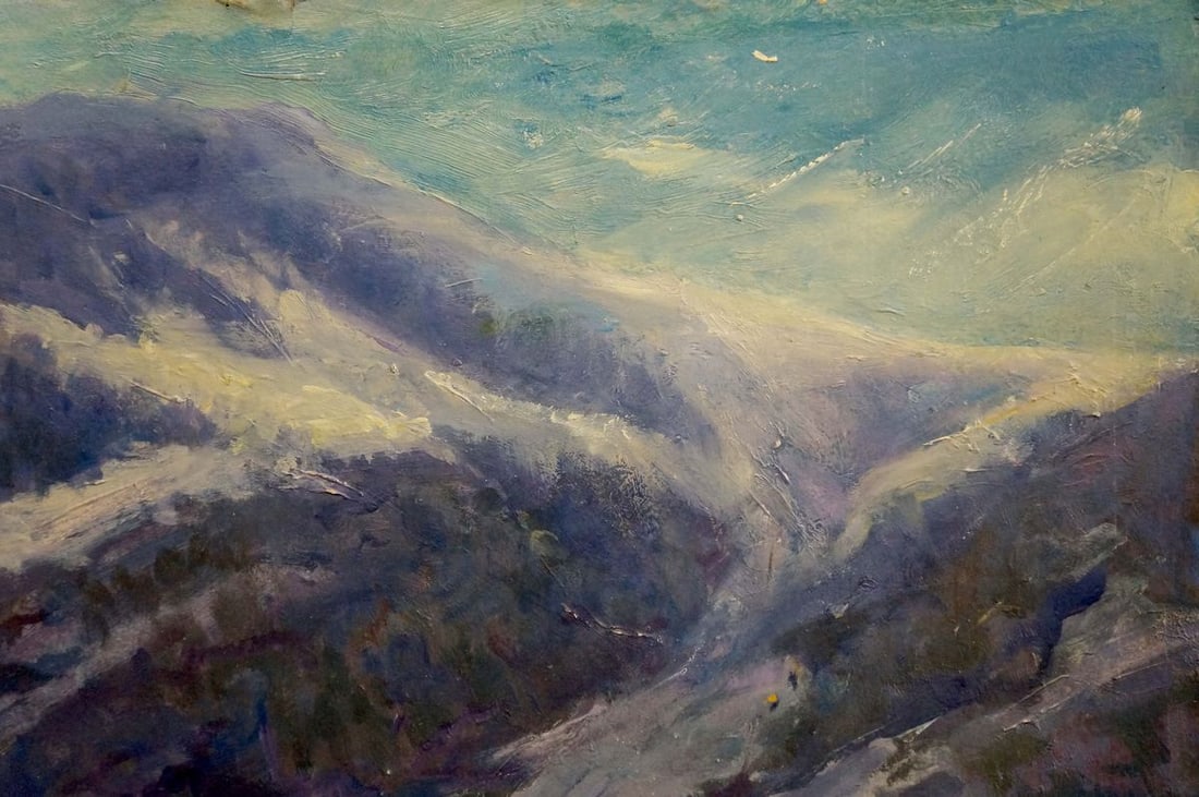 Oil painting Mountain landscape Shakhriy A. A. - 4
