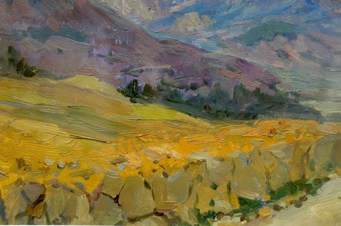Oil painting Mountain landscape Babentsov Victor Vladimirovich - 3