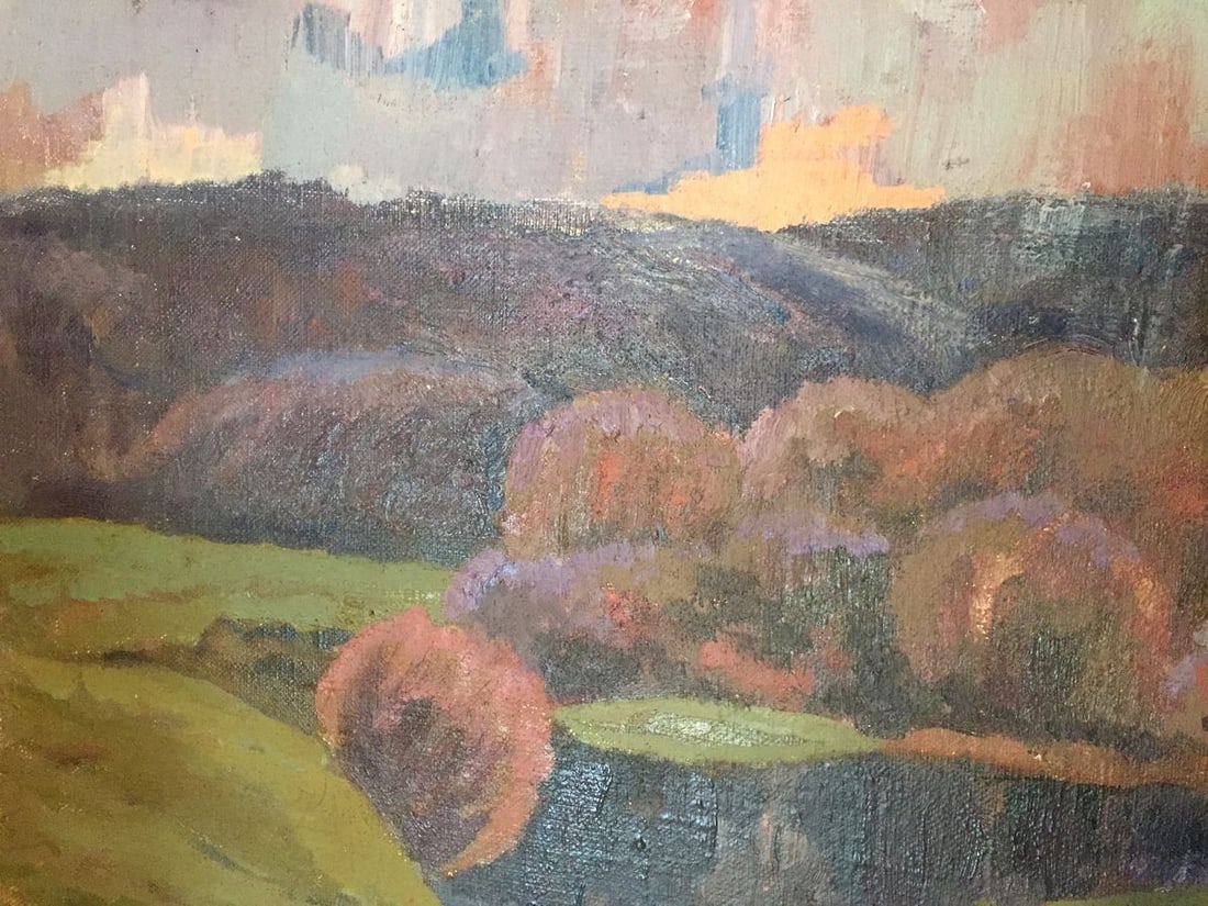 Oil painting After the rain Kudrin Viktor Petrovich - 5