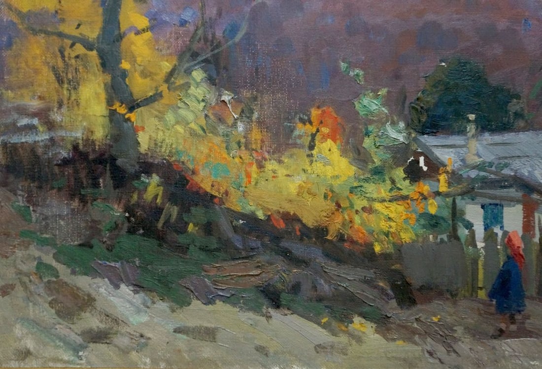 Oil painting House near the mountain Kobylenkov Mikhail Vasilievich - 2