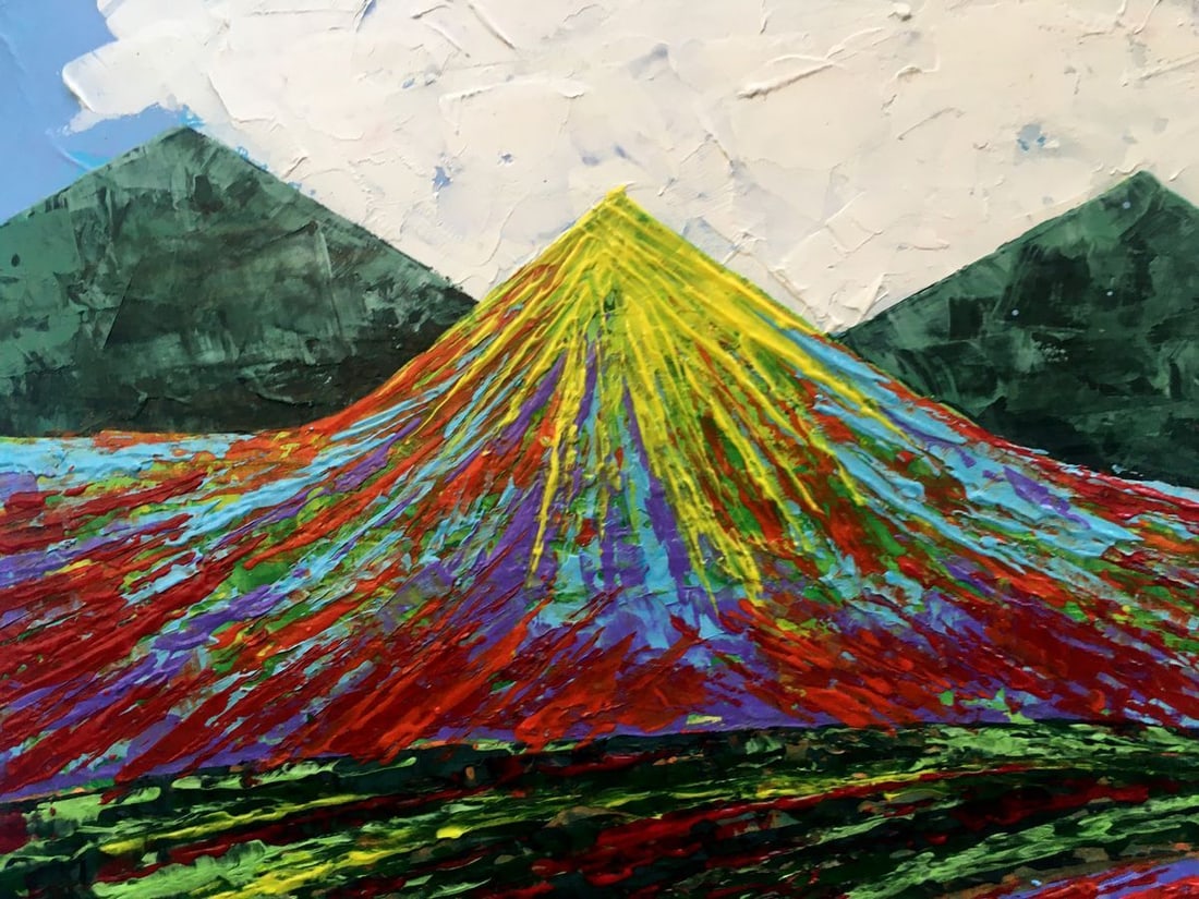 Oil painting In the mountains Zadorozhnya V. V. - 7