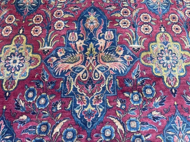 Unique Antique Sarouk Rug-5378 - 2