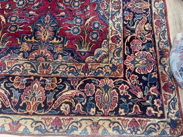 Unique Antique Sarouk Rug-5378 - 5