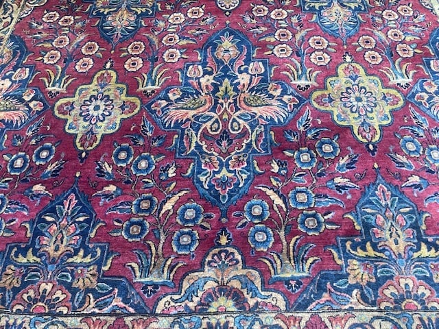 Unique Antique Sarouk Rug-5378 - 6