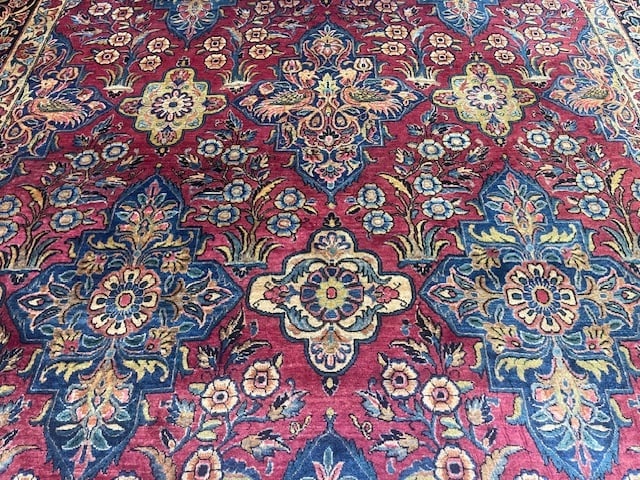 Unique Antique Sarouk Rug-5378 - 7