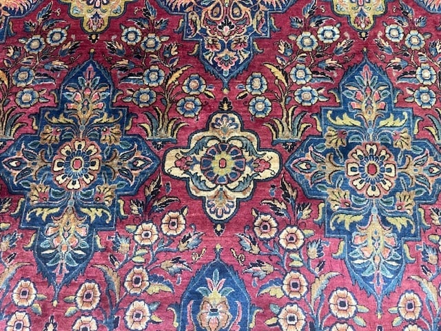 Unique Antique Sarouk Rug-5378 - 8