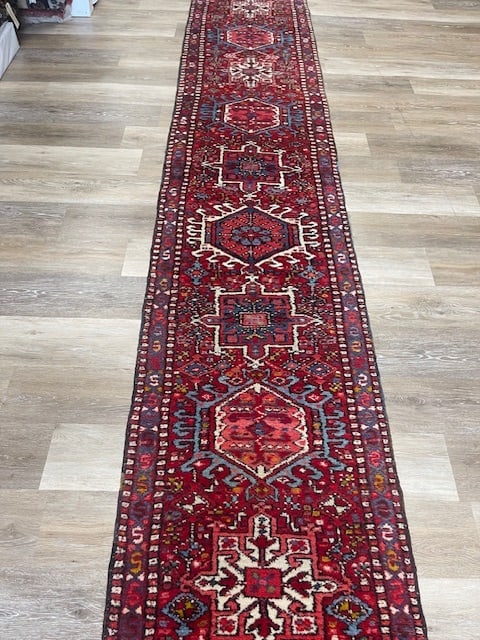 Vintage Persian Karajeh Runner-FA - 3