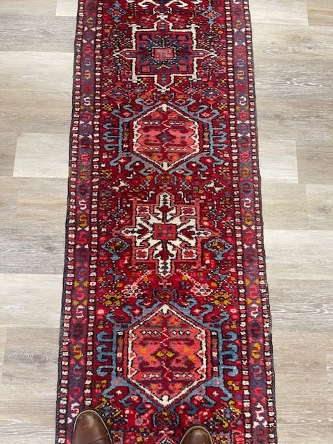 Vintage Persian Karajeh Runner-FA - 4