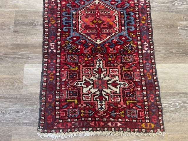 Vintage Persian Karajeh Runner-FA - 5
