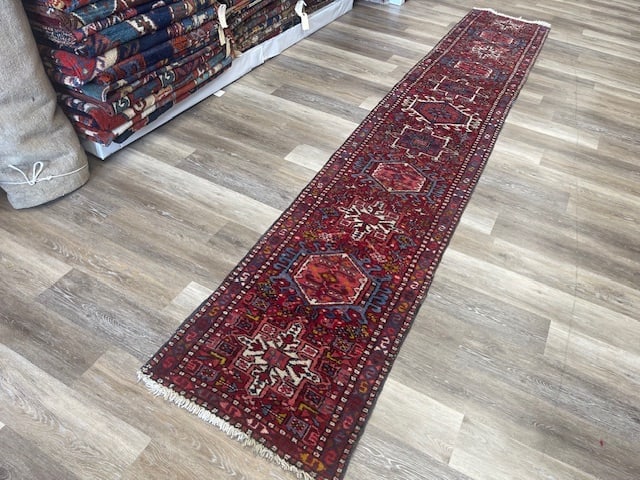 Vintage Persian Karajeh Runner-FA - 6