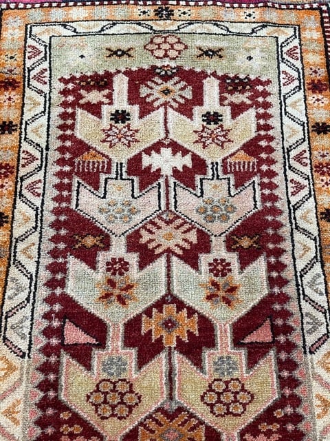 Vintage decorative Turkish Runner-4867 - 4