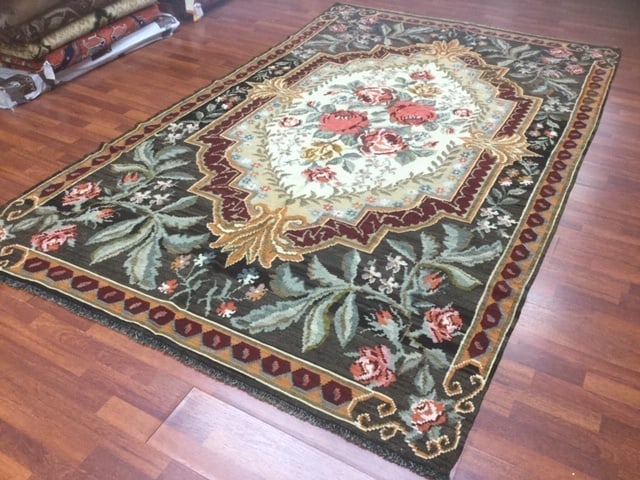 Vintage European Kilim Rug-1615 - 7