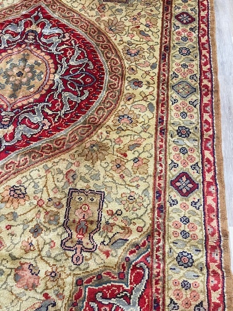 Antique Handmade European Rug-1529 - 4