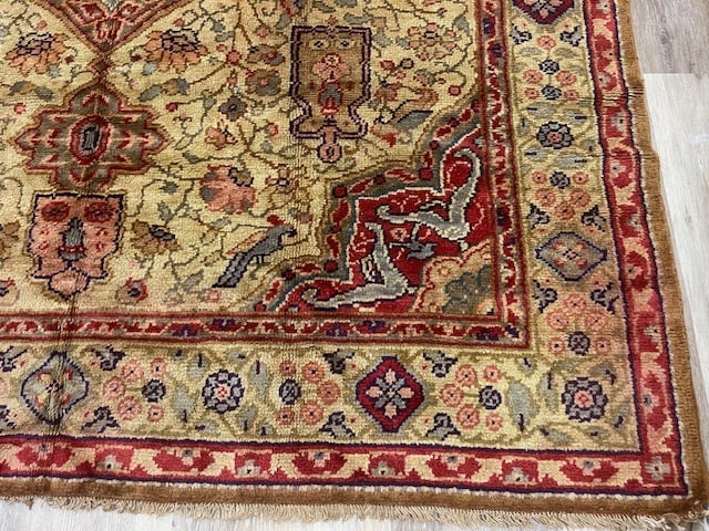Antique Handmade European Rug-1529 - 5