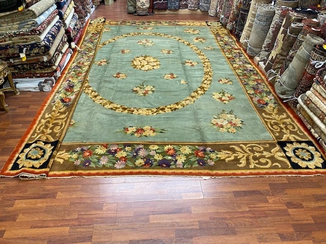 Antique Large size European Sevaneari Rug-3384 - 7