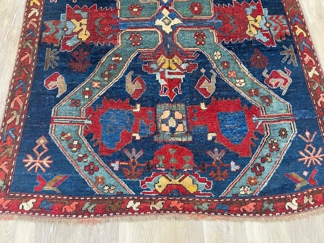 Antique Kuba Syechour Caucasian Rug-1479 - 2