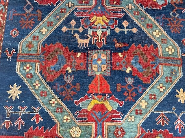 Antique Kuba Syechour Caucasian Rug-1479 - 7