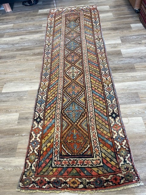 Antique Persian Northwest Runner-394 (1 of 6)