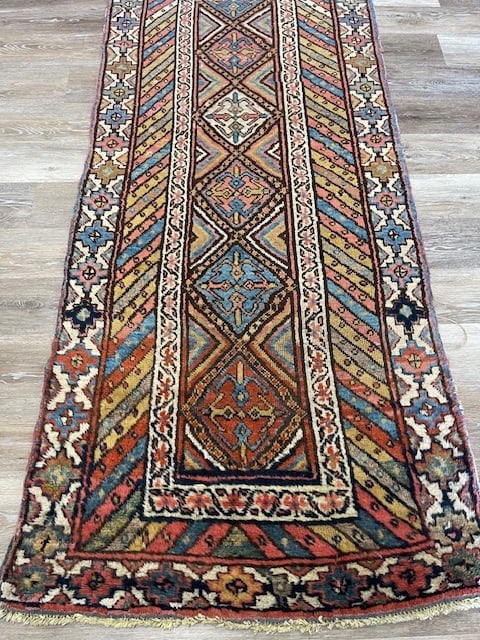 Antique Persian Northwest Runner-394 - 2