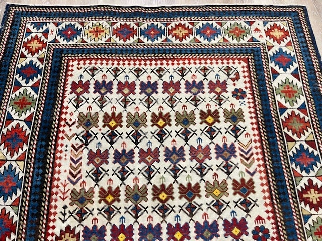 Antique Kube/Shirvan Caucasian Rug-4246 - 5