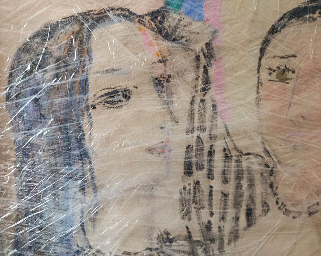 Oil painting Portrait of two girls Zoya Lerman - 5