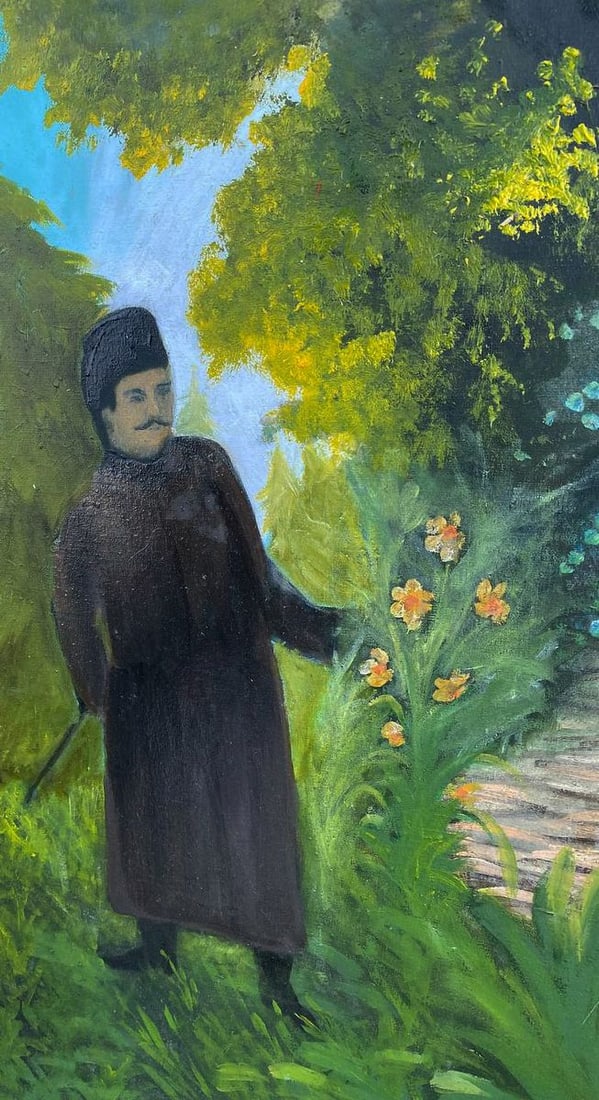 Oil painting Through the crossing Unknown artist - 3