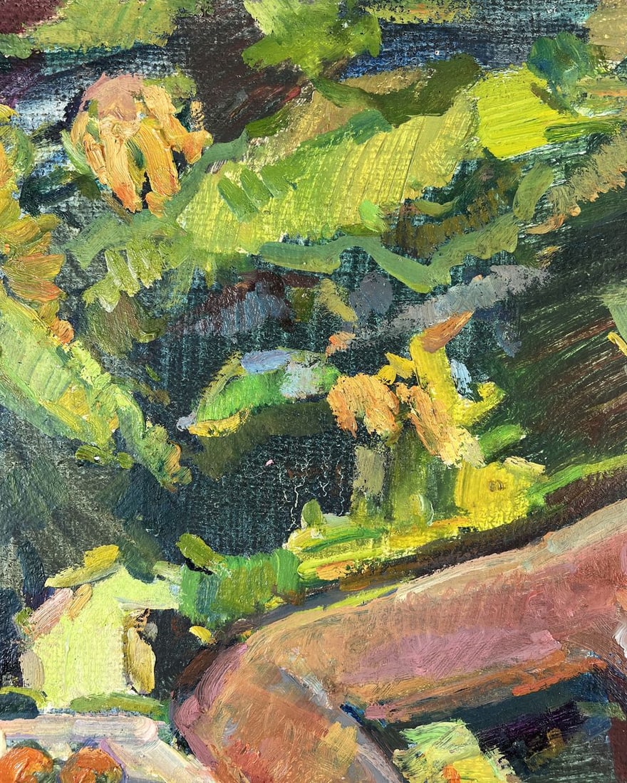 Oil painting Tamara's reflections Peter Dobrev - 4