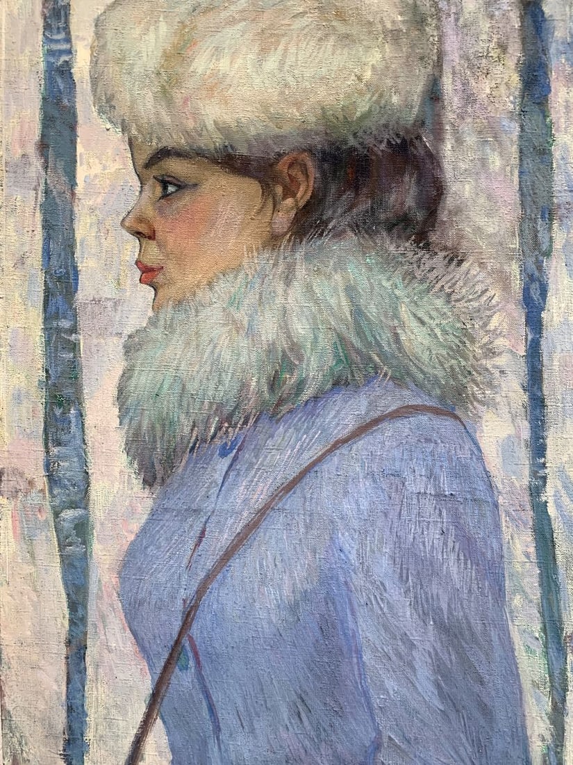Oil painting Female portrait Chubur V. O. - 3