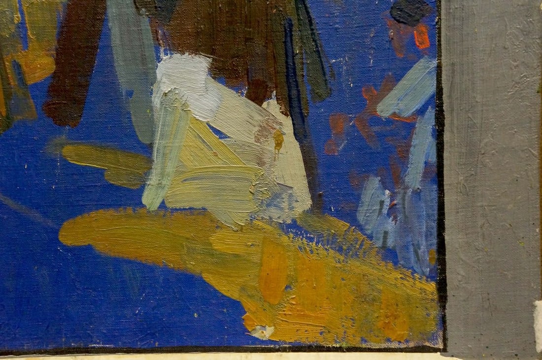 Oil painting Portrait of a musician - 5