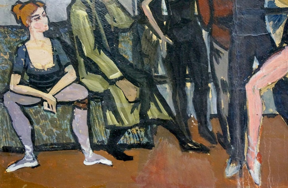 Oil painting Dance - 2