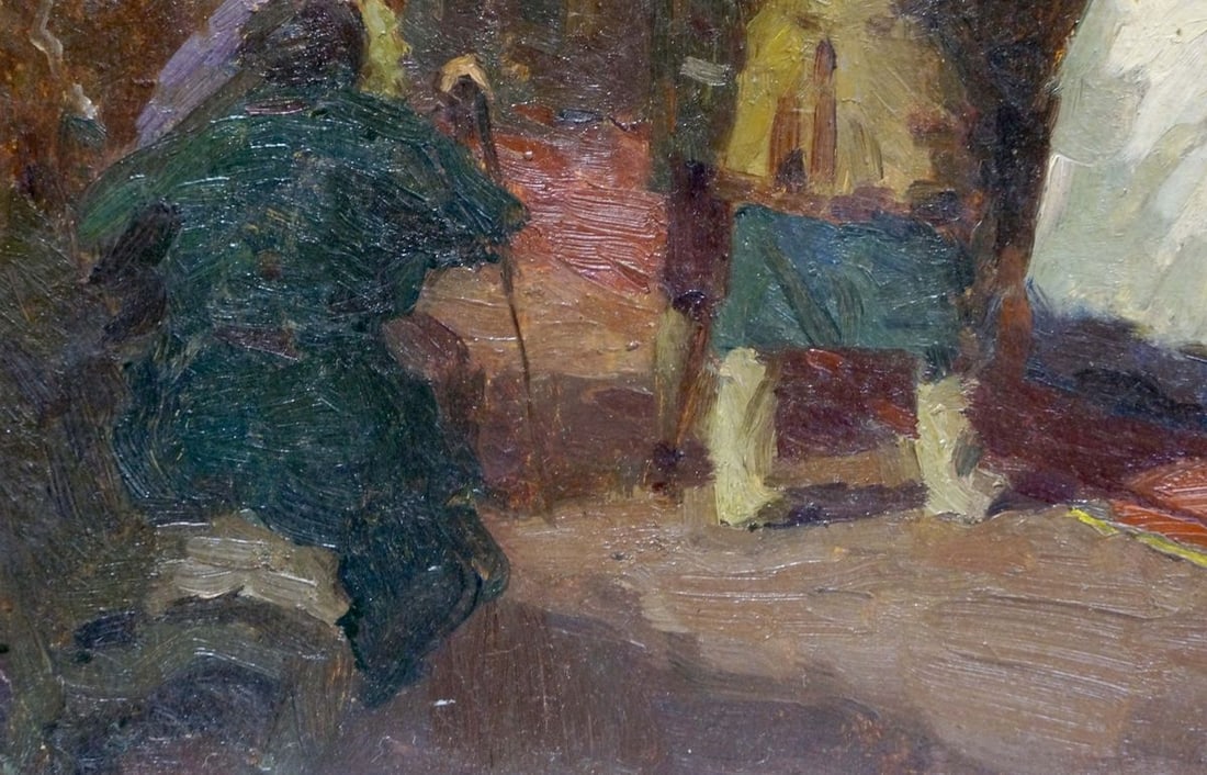 Oil painting Portrait of people Semenov A. N. - 2
