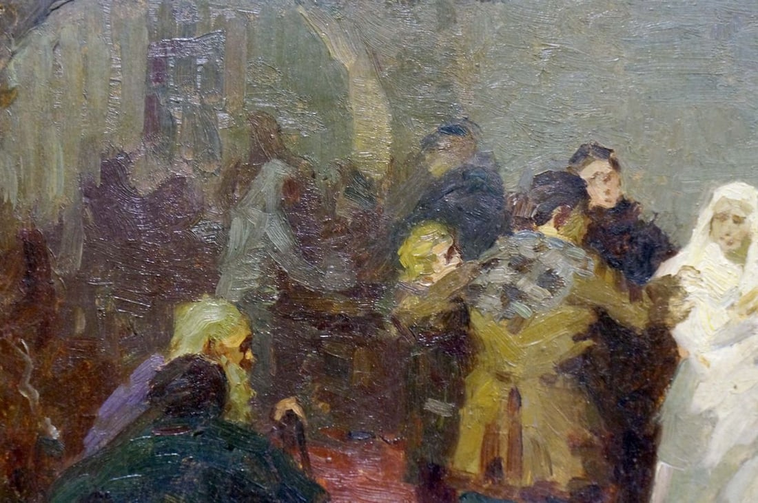 Oil painting Portrait of people Semenov A. N. - 3
