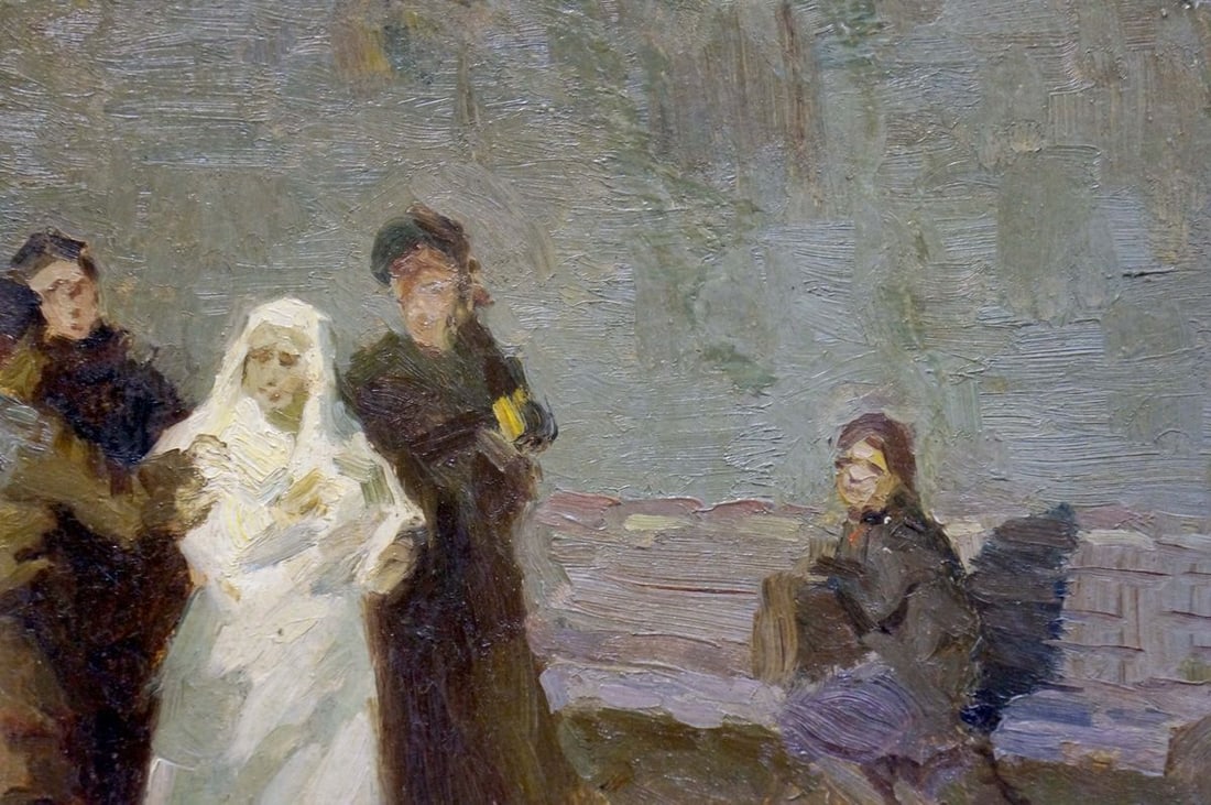 Oil painting Portrait of people Semenov A. N. - 4