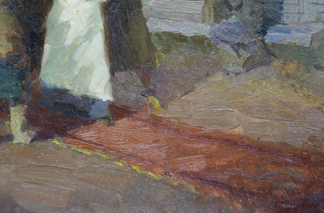 Oil painting Portrait of people Semenov A. N. - 5